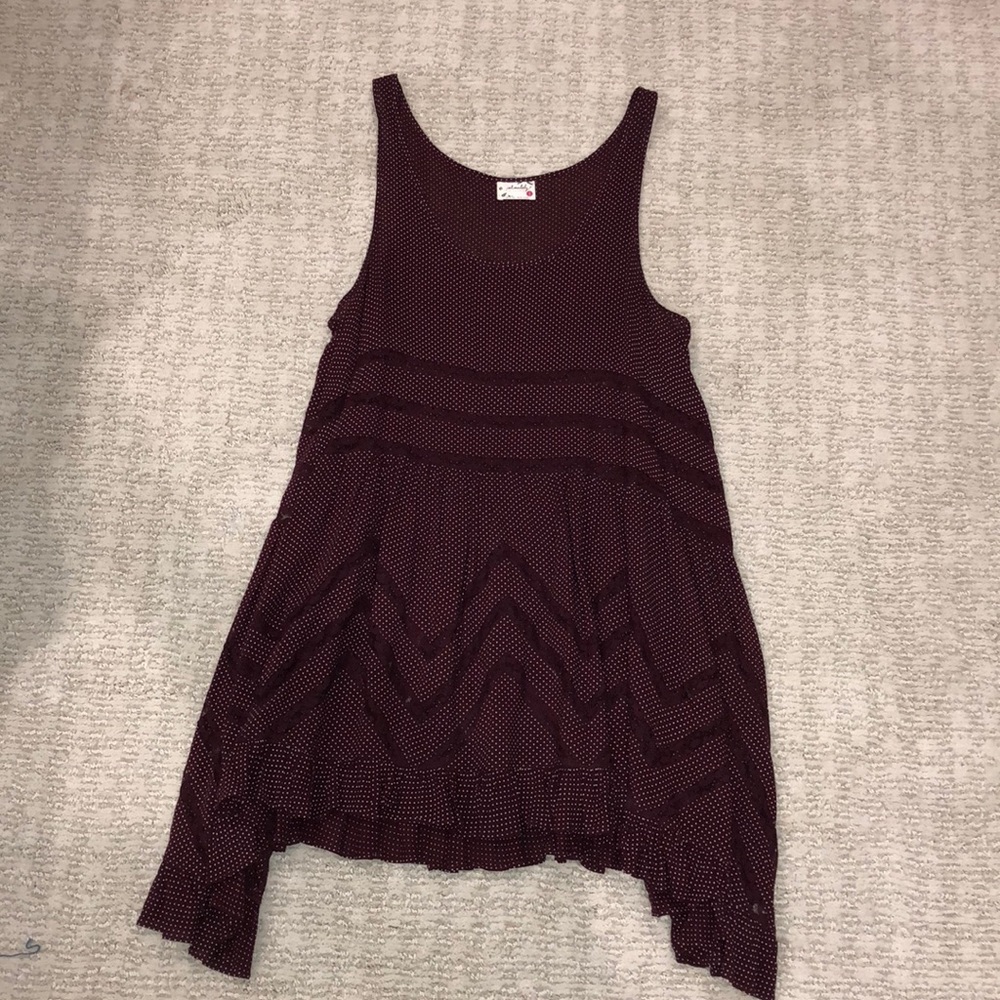 Free People Voile Trapeze Slip Dress